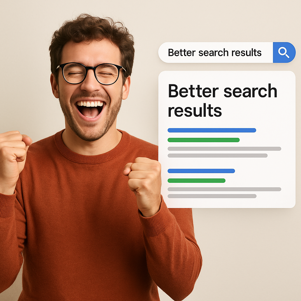 happy person with better search results-1